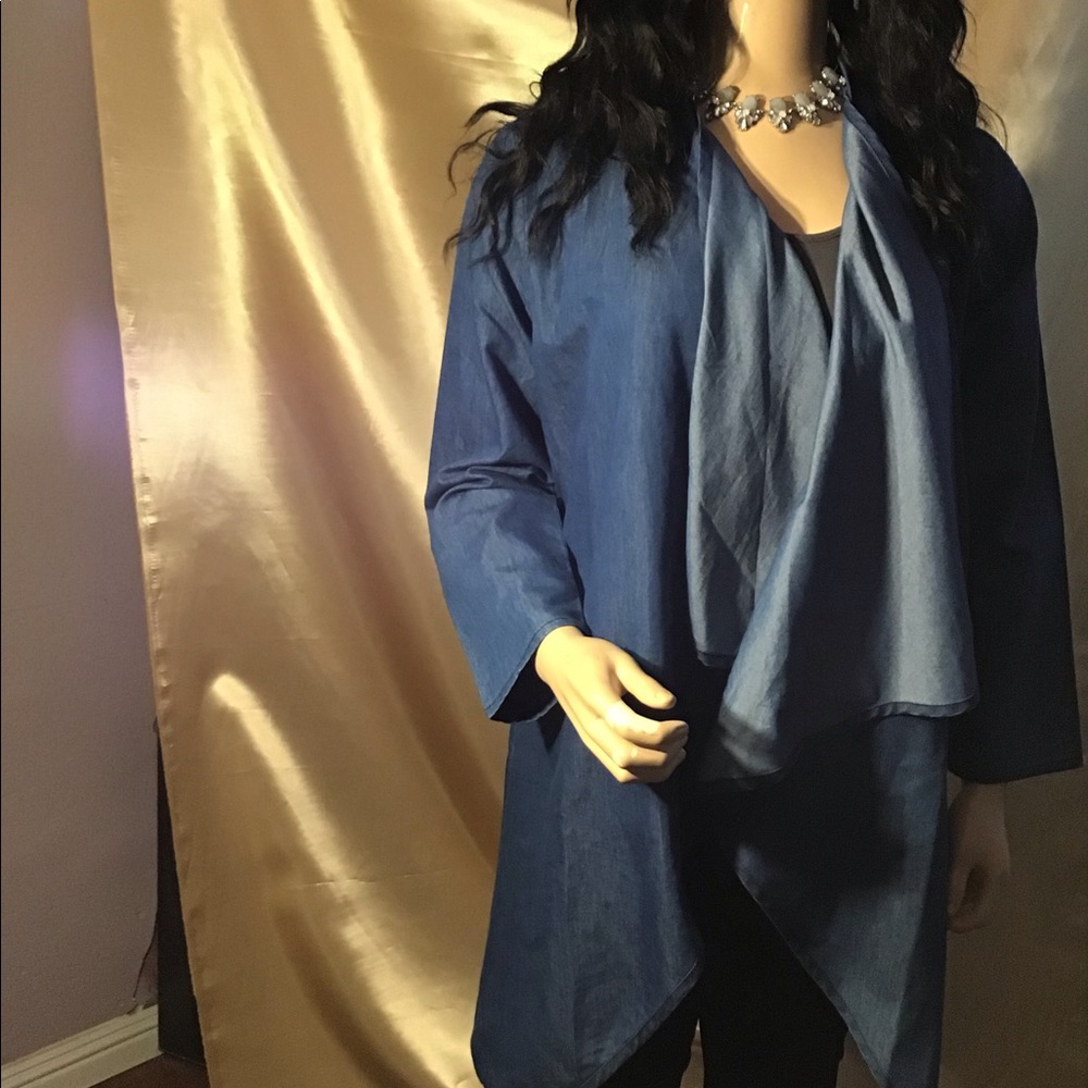 Ready nice light jacket good for the evening